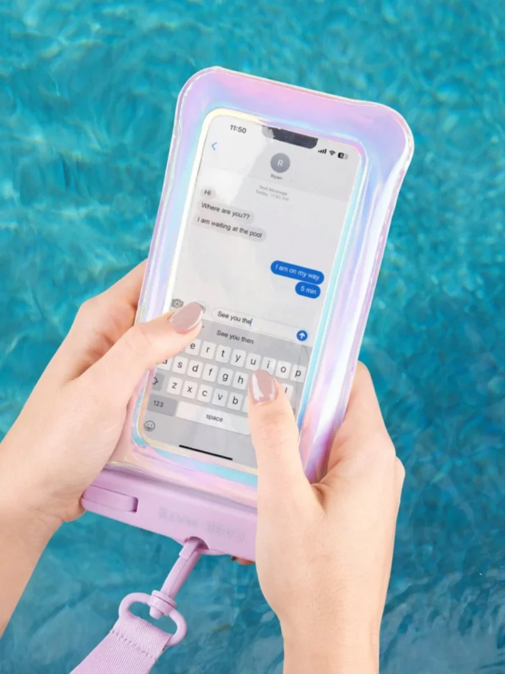 case-mate Waterproof Floating Phone Pouch **NWT**